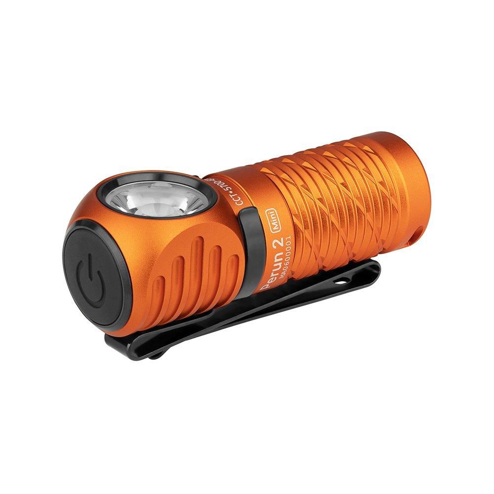 OLIGHT(オーライト) Perun 2 Mini オレンジ 昼光色CW Olight Perun 2 Mini - ブッシュクラフト.jp｜180日製品保証の