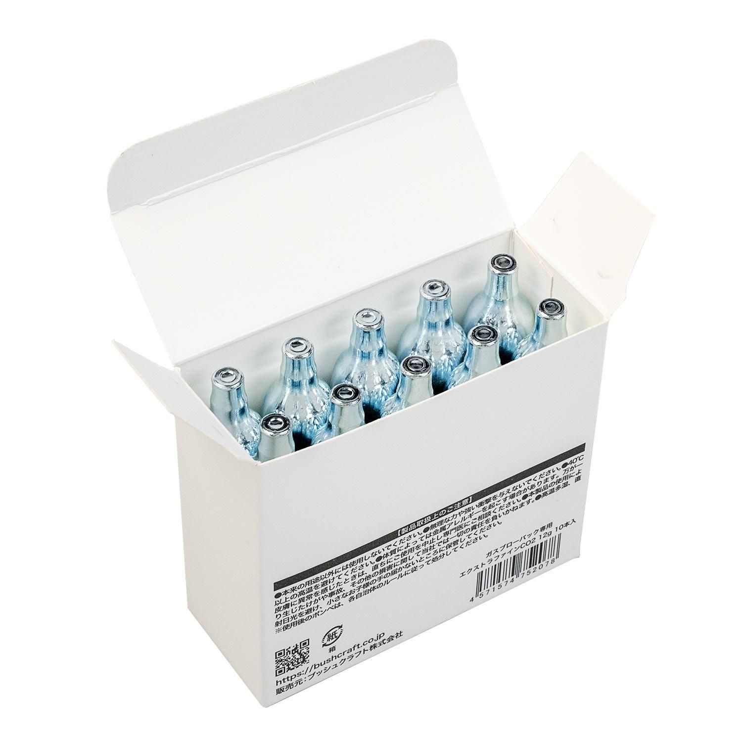 ガスブローバック専用 エクストラファインCO2 12g - ブッシュクラフト