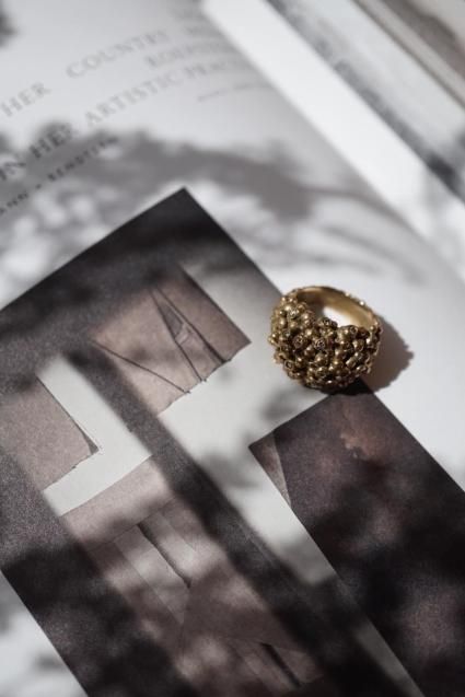 Daniela de MarchiダニエラデマルキDiamond Ring (ダイヤモンドリング)[AN901 Bronze 】
