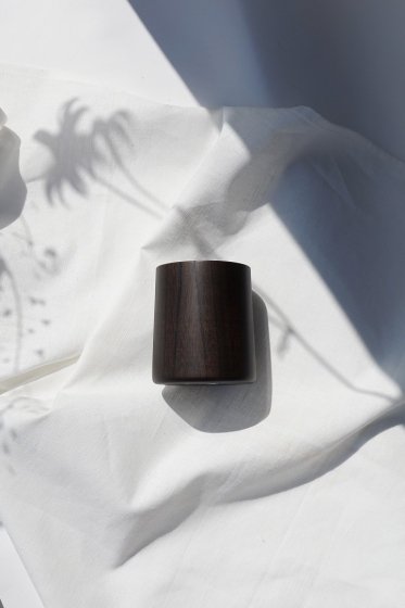ڴָ 20OFF۲ʹ SAIBI Collection Wooden Cup M Black