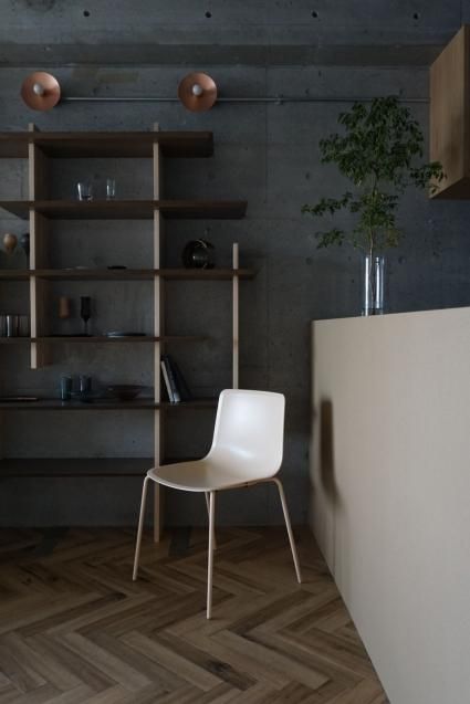 Fredericia Pato 4 leg chair / base : Powder Nude