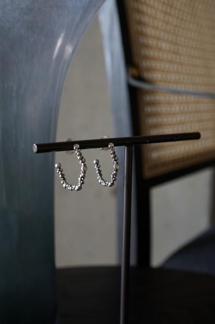 Honey Diamond Pieces(ピアス)OR1920 AGBR シルバーブラック オーダー商品