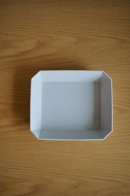 1616/arita TY Square Bowl220 Gray