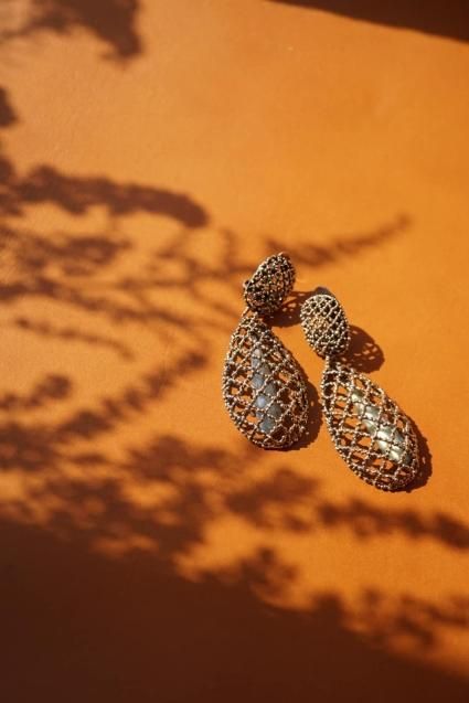Daniela de Marchi Segreti Earrings (イヤリング)OR1249 BZBR Labradorite