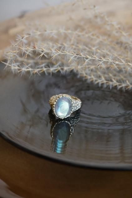 Intramontabili Ring(リング) AN78 OTAG Labradorite Freesize