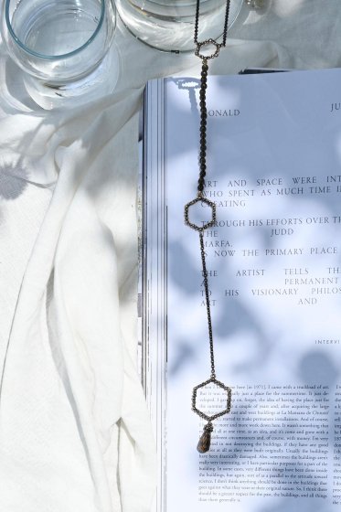 Daniela de Marchiダニエラデマルキ Honey Collection V-LINE Necklace(ネックレス）[CL 5618 BZBR Smoky.Q]