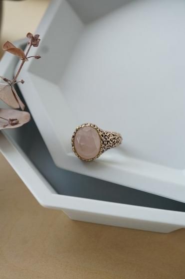 Intramontabili Ring(リング) AN78 OTVIO Rosa.Q Freesize
