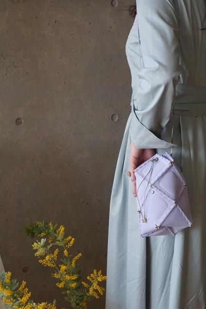 52 BY HIKARUMATSUMURA Miss ROBOT 『ASTERISK MEDIUM』Suede LAVENDER