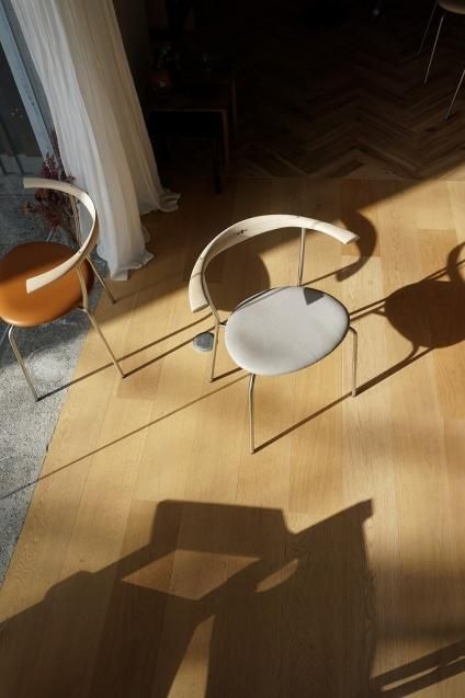 PP mobler Hans J Wegner(ハンスJウェグナー) pp701 Minimalchair Ash/Soap 座面Grey