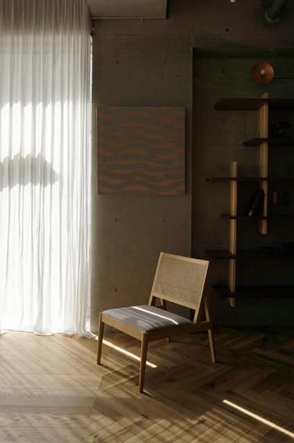WOHLHUTTE(ヴォールヒュッテ) Tou Lounge chair Natural