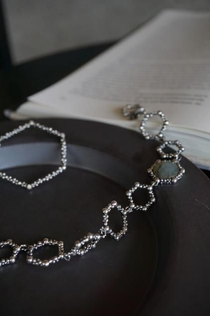 Honey Collection Bracelet with Stone(ブレスレット)BR 3112 AGBR Labradrite