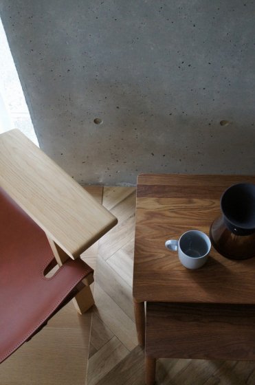 Fredericia  Piloti  Model-6700 Coffee Table(サイドテーブル)Sサイズ Smoked Oak/Oil仕上げ