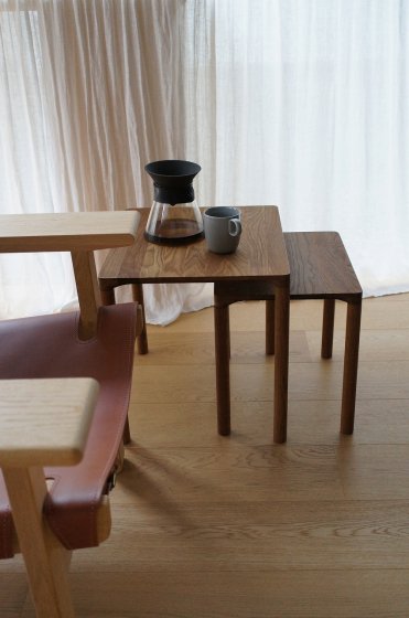 Fredericia  Piloti  Model-6700 Coffee Table(サイドテーブル)Sサイズ Smoked Oak/Oil仕上げ