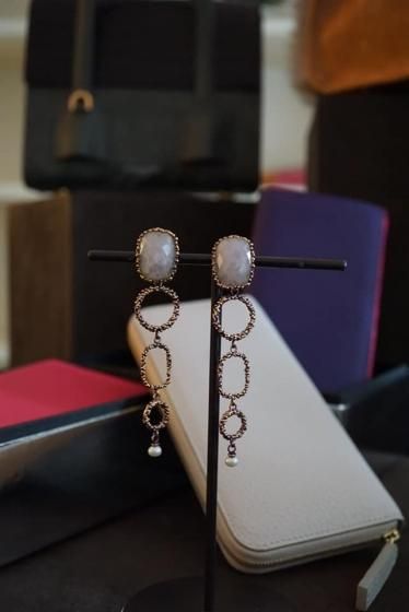 Segreti Long Earrings(イヤリング)OR1272 OTVIO Rosa.Q