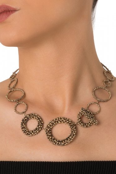 Daniela de Marchiダニエラデマルキ Geos Collection Lound Necklace (ネックレス)CL5626 OTBR 