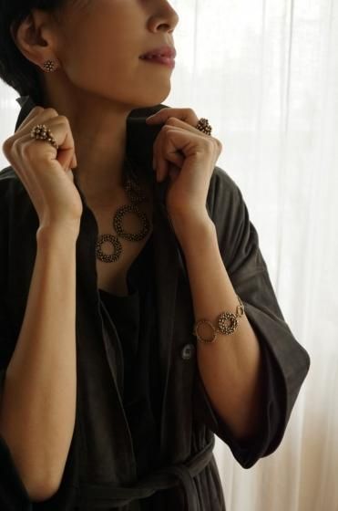 DanieladeMarchiダニエラデマルキ Geos Collection Lound Necklace (ネックレス)CL5626 BZBR