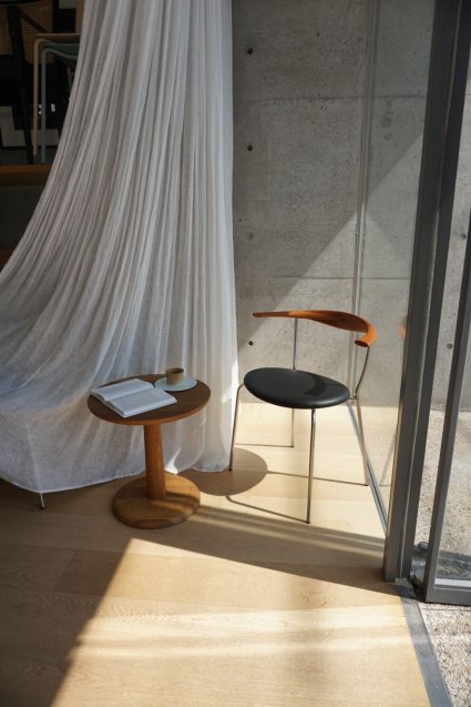 【在庫有り即納可】PP mobler Hans J Wegner(ハンスJウェグナー) pp701 Minimalchair Mahogany/ Oil