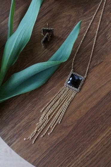 Daniela de Marchi Gatsby Collection 2WAY Necklace(ネックレス) CL5628 OTBR Smoky.Q