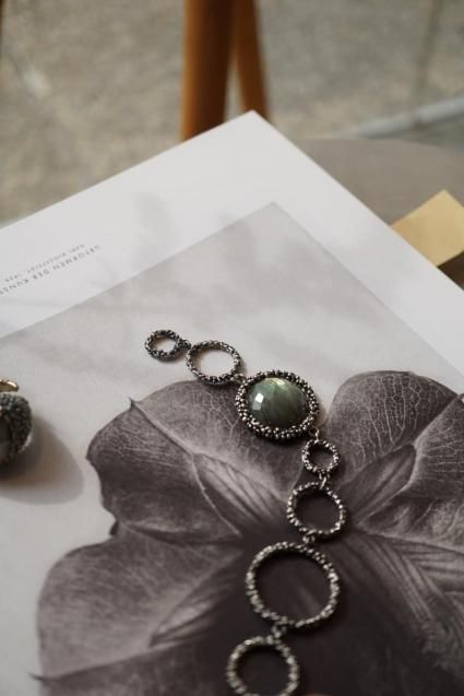 Daniela de Marchi˥ǥޥ륭 Bracelet with Stone(֥쥹å)BR3325 AGBR Labradorite