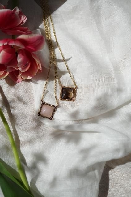 Daniela de Marchi Gatsby Collection PendantNecklace(ペンダントネックレス) CL5627 OTRA Smoky.Q