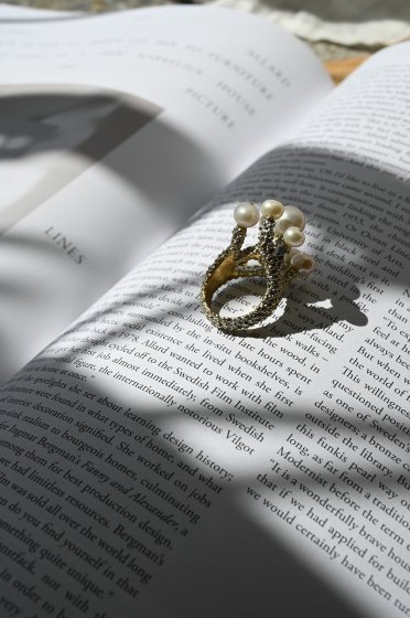Danieladeamarchi˥ǥޥ륭  Cosmo Collection Ring ()[AN207 OTAG PearlFreesize