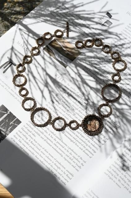 Daniela de Marchi Contamination Necklace(ネックレス)【CL5465 BZBR Smoky.Q】