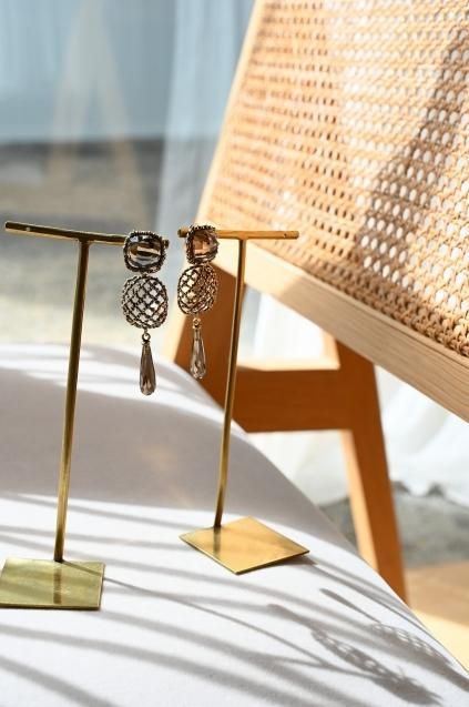 Daniela de Marchi Segreti Pieces(ピアス)OR1243 OTBR Smoky.Q