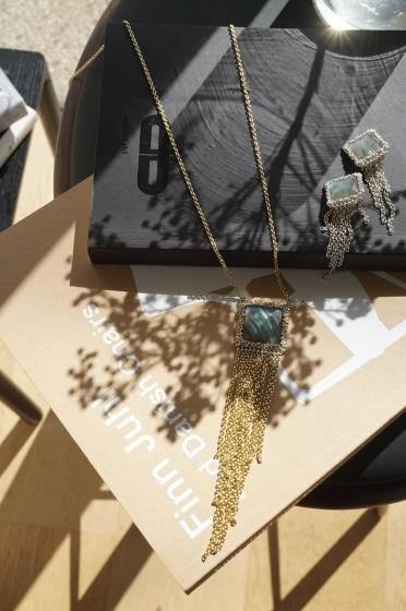 Daniela de Marchi Gatsby Collection 2WAY Necklace(ͥå쥹) CL5628 OTAG Labradorite