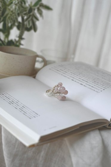 Danieladeamarchiダニエラデマルキ  Cosmo Collection Ring (リング)[AN207 ACH(whitesilver) Rosa.Q］Freesize