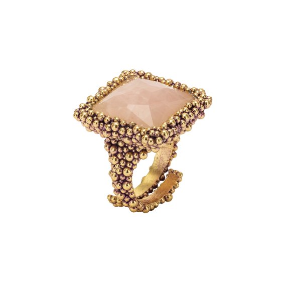 Daniela de Marchi Gatsby Collection Ring () AN200  OTVIO Rosa Freesize