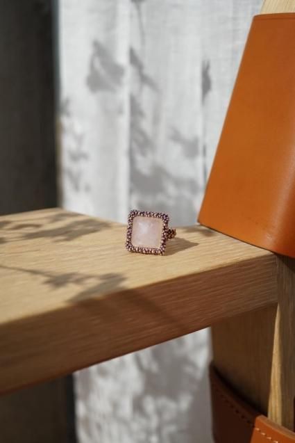 Daniela de Marchi Gatsby Collection Ring (リング) AN200 OTVIO Rosa Freesize