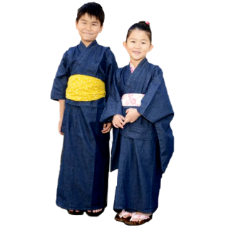 <img class='new_mark_img1' src='https://img.shop-pro.jp/img/new/icons33.gif' style='border:none;display:inline;margin:0px;padding:0px;width:auto;' />デニム着物・キッズ 　インディゴ（濃紺） 120・130　