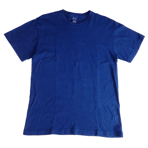 藍染Tシャツ (群青) - 藍染坐忘 ONLINE SHOP