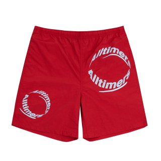 Draino Swim Shorts (Dark Red)