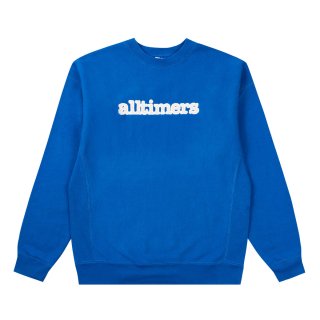 Stamped Embroidered Heavyweight Crew (Royal Blue)
