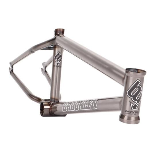 BROOKLYN MACHINE WORKS - STREET BMX 20.8 FRAME (TRANS BLACK) BROOKLYN MACHINE WORKS - STREET BMX 20.8 FRAME (TRANS BLACK)