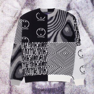 Cult Of Personality Sweater (Black/White/Grey)
