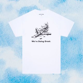 We're Doing Great Tee (White)