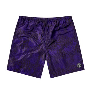 Raffe Camo Swim Shorts (Purple)