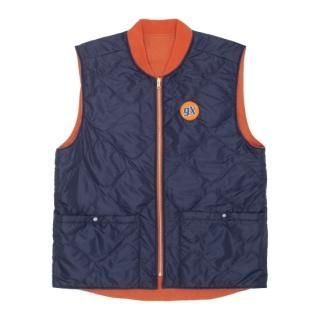 Reversible Vest (Navy / Rust)