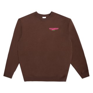 Sports Fleece Crewneck (Brown)