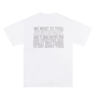 【AT x Bronze56k】Skatepark T-Shirt (White)