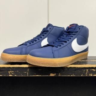 NIKE SB ZOOM BLAZER MID - NAVY (FJ1680-400)