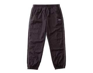 Track Pant With Piping (Black)