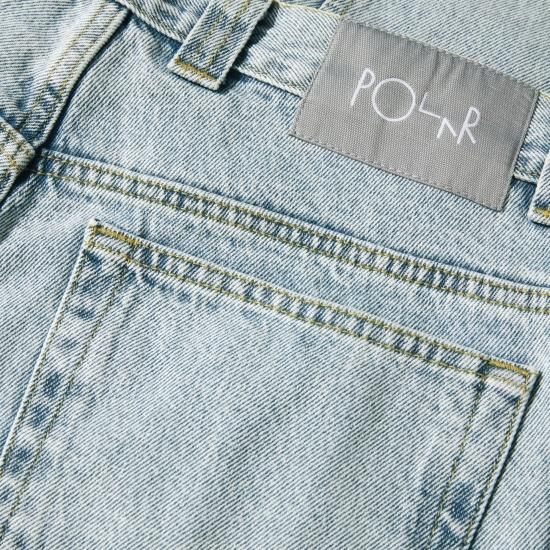 人気！polarskate 93 denim /Light Blue 32/30