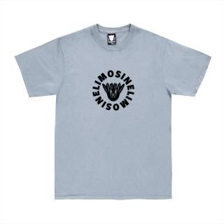 RING WAVE TEE (AQUA GREY)