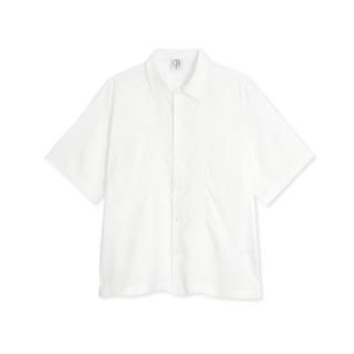 BOWLING SHIRT - DOUBLE P (CLOUD WHITE)