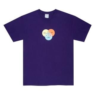 Venn Diagram Tee (Purple)