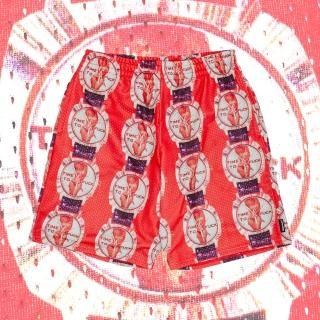 TTF Mesh Shorts (Red AOP)