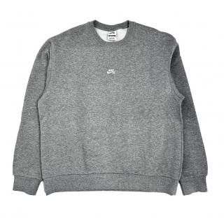 LOGO L/S CREW -  GREY (FV7354-063)